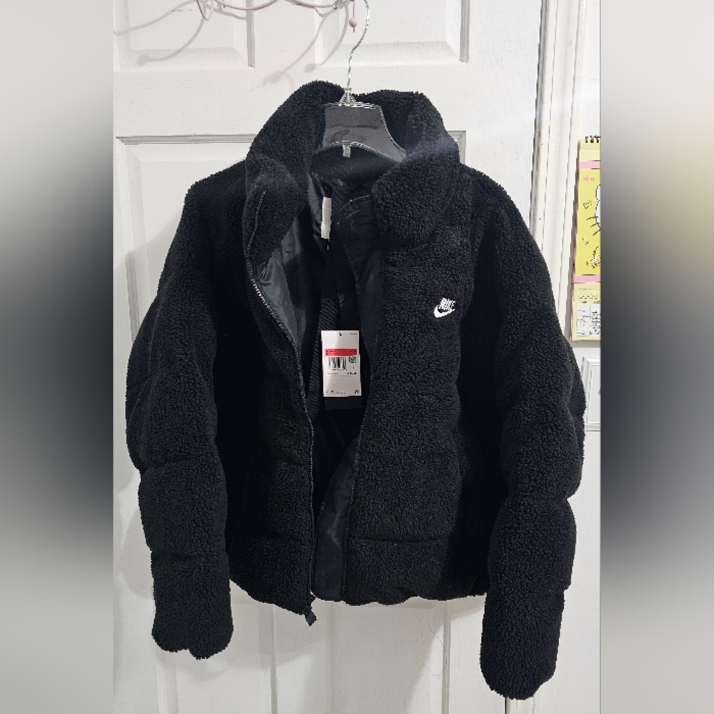 Women's Nike Black Fleece Jacket